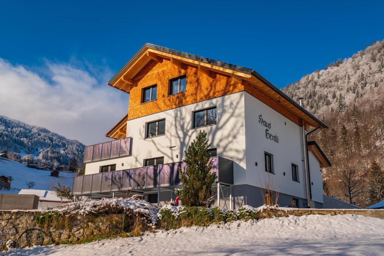 Апартаменты Haus Gentli Шрунс Экстерьер фото